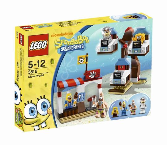 LEGO® Spongyabob 3816 - Kesztyűvilág