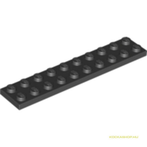 LEGO® Alkatrészek (Pick a Brick) 383226 - Fekete 2X10 Lapos Elem
