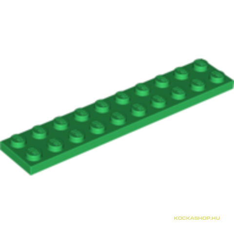 LEGO® Alkatrészek (Pick a Brick) 383228 - Zöld 2X10 Lapos Elem