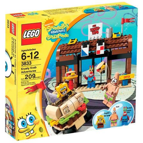 LEGO® Spongyabob 3833 - Krusty Krab Adventures