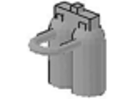 LEGO® Alkatrészek (Pick a Brick) 383809 - Világosszürke Minifigura  Oxigénpalack