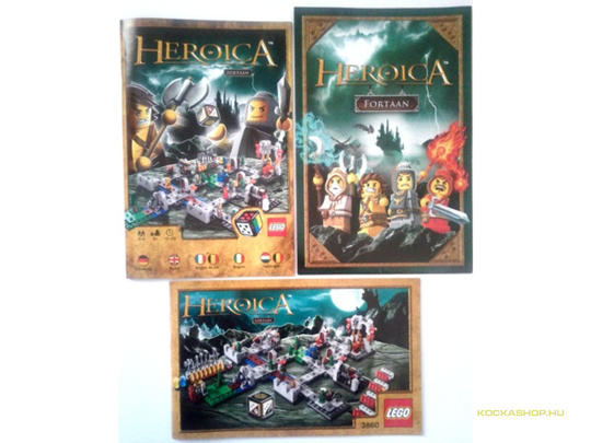 LEGO® Alkatrészek (Pick a Brick) 3860-99 - Heroica Castle Fortaan útmutató