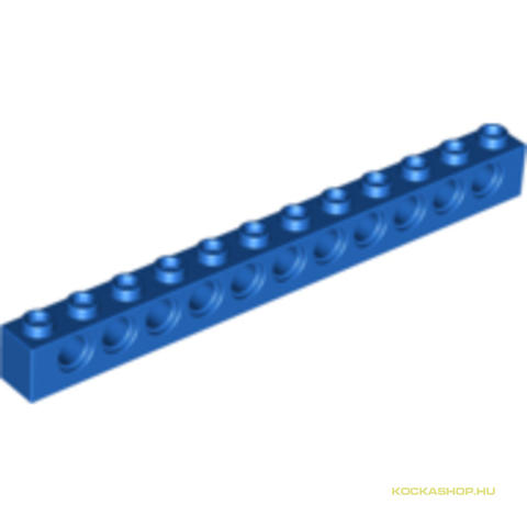LEGO® Alkatrészek (Pick a Brick) 389523 - Kék 1X12 Technic Elem Oldalán 11 Lyukkal