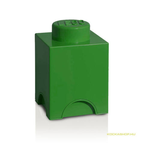 LEGO® Seasonal 40011734 - Tároló doboz 1x1 sötét zöld