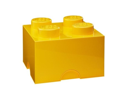 LEGO® Seasonal 40031732 - Tároló doboz 2x2 sárga