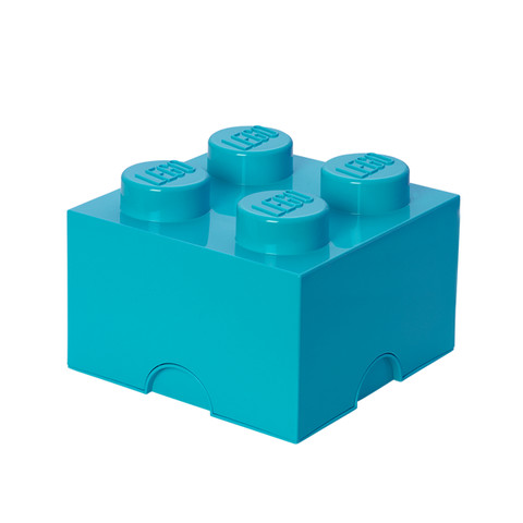 LEGO® Seasonal 40031743 - Tároló doboz 2x2 azúrkék