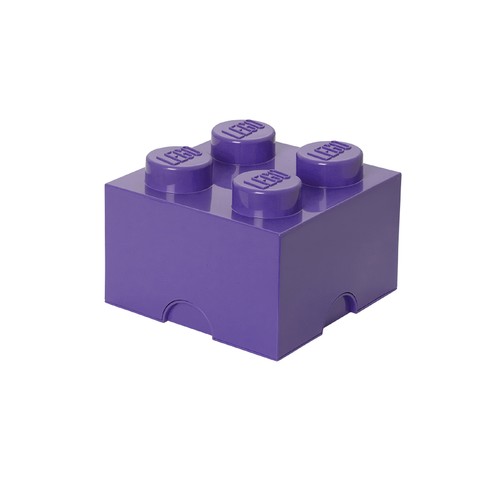 LEGO® Seasonal 40031749 - Tároló doboz 2x2 középlila