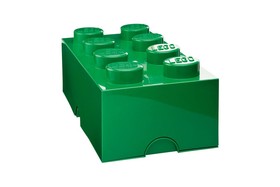 Tároló doboz 4x2 zöld