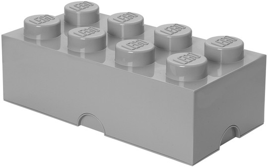 LEGO® Seasonal 40041740 - Tároló doboz 4x2 szürke