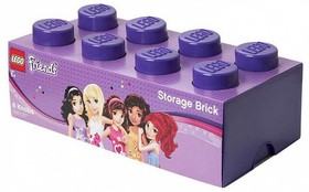 Tároló doboz 4x2 lila (Friends)