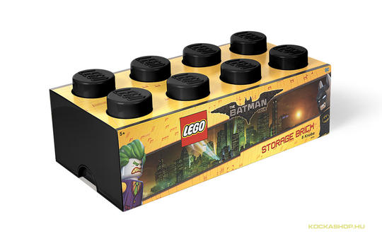 LEGO® Seasonal 40041756 - Tároló doboz 4x2 fekete (Batman) MINTA NÉLKÜL!