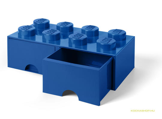 LEGO® Seasonal 40061731 - Fiókos tároló doboz 4x2 kék