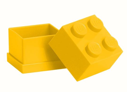 LEGO® Seasonal 40111732 - Tároló mini doboz 2x2 sárga