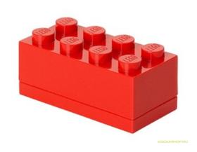 Tároló mini doboz 4x2 piros