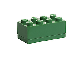 Tároló mini doboz 4x2 zöld