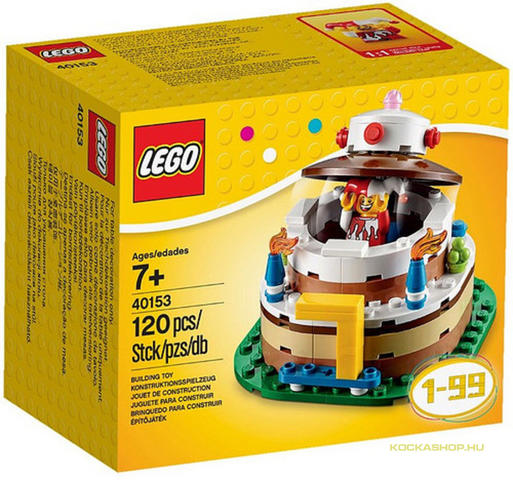 LEGO® Seasonal 40153 - Születésnapi torta