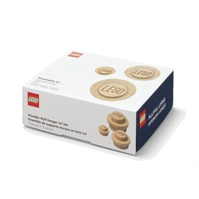 LEGO® Seasonal 40160900 - Fából készült falikar, 3 db-os szett (tölgyfa - szappanos)