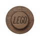 LEGO® Seasonal 40160901 - Fából készült falikar, 3 db-os szett (tölgyfa - sötét pácolt)