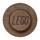 LEGO® Seasonal 40160901 - Fából készült falikar, 3 db-os szett (tölgyfa - sötét pácolt)