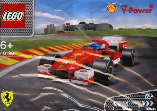 LEGO® Polybag - Mini készletek 40190 - Ferrari F138 polybag
