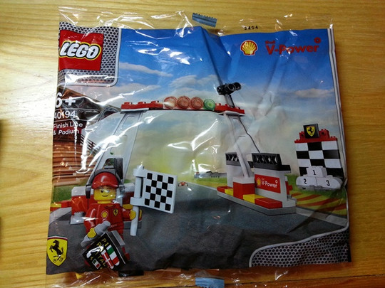 LEGO® Polybag - Mini készletek 40194 - Finish Line & Podium polybag