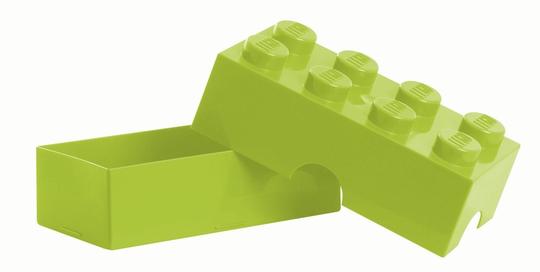 LEGO® Seasonal 40231220 - Uzsonnás doboz 4x2 lime zöld