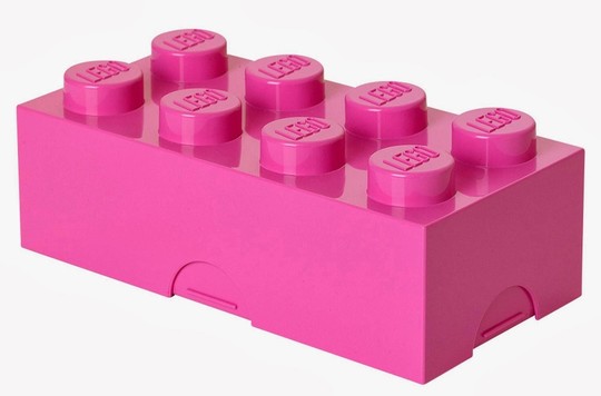 LEGO® Seasonal 40231739 - Uzsonnás doboz 4x2 pink