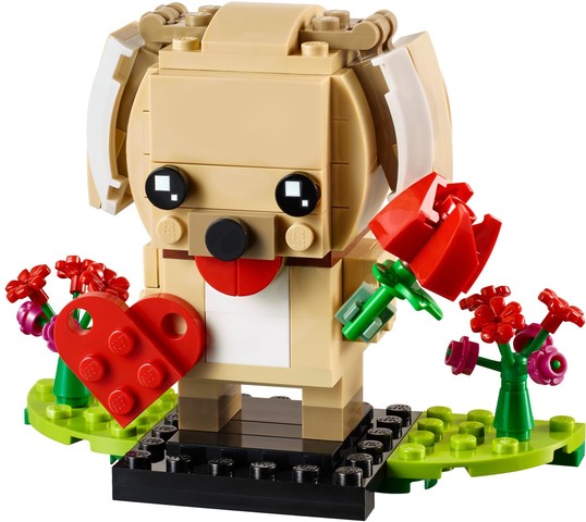 LEGO® BrickHeadz 40349 - Valentin napi kutyus