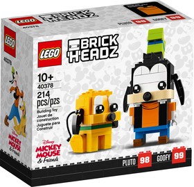 LEGO BrickHeadz Goofy és Plútó