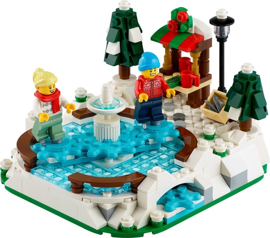LEGO® Seasonal 40416 - Karácsonyi korcsolyapálya