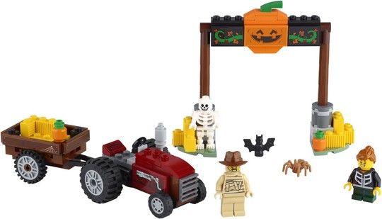 LEGO® Seasonal 40423 - Halloweeni szénásszekér