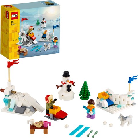 LEGO® Seasonal 40424 - Téli hógolyózás