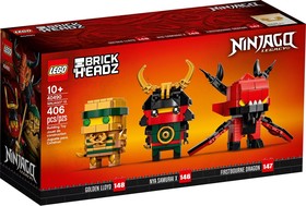 LEGO® BrickHeadz 40490 - BrickHeadz Ninjago 10. évforduló