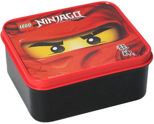 LEGO® Seasonal 40501733 - Ninjago uzsonnás doboz piros
