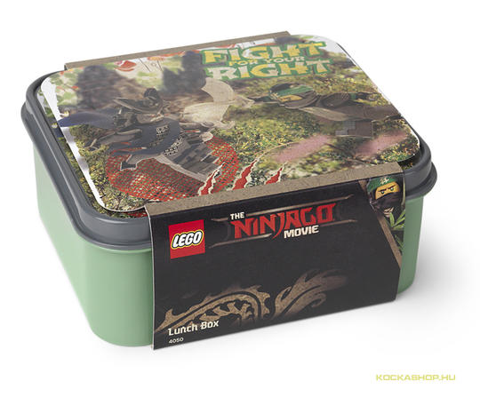 LEGO® Seasonal 40501741 - Ninjago uzsonnás doboz világoszöld