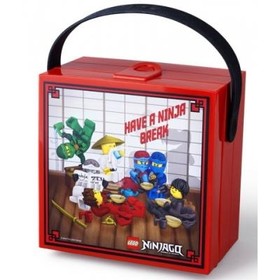 LEGO® Seasonal 40511733 - Ninjago uzsonnás doboz füllel