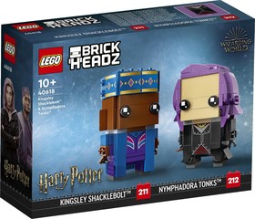 LEGO® BrickHeadz 40618 - Kingsley Shacklebolt™ és Nymphadora Tonks™