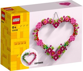 LEGO® Seasonal 40638 - Szívalakú dísz