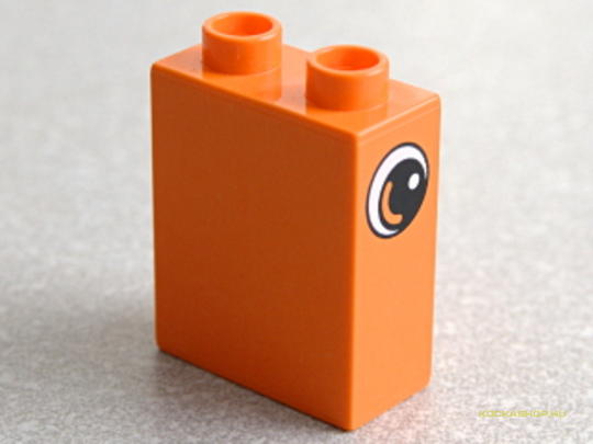 LEGO® Alkatrészek (Pick a Brick) 4066pb434 - Narancs Hosszúkás Szem