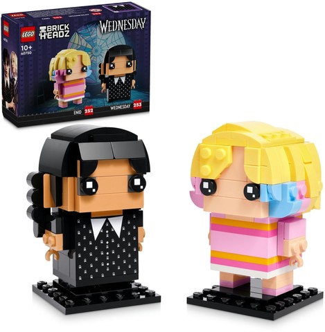 LEGO® BrickHeadz 40750 - Wednesday és Enid