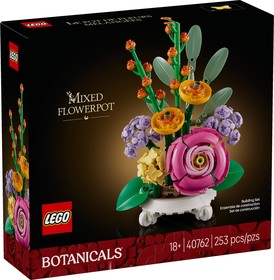 LEGO® Botanicals 40762 - Virágcserép színes virágokkal