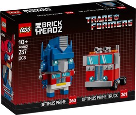 LEGO® BrickHeadz 40803 - Optimus Prime: robot és jármű