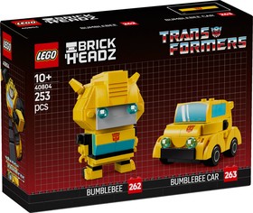 LEGO® BrickHeadz 40804 - Bumblebee: robot és jármű