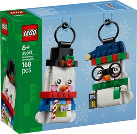 LEGO® Seasonal 40812 - Hóemberes karácsonyi díszek