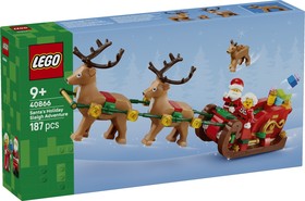 LEGO® Seasonal 40866 - A Mikulás ünnepi szánkózós kalandjai
