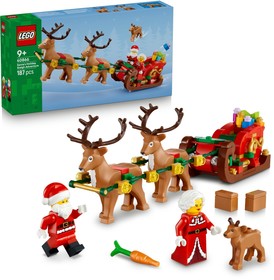 LEGO® Seasonal 40866 - A Mikulás ünnepi szánkózós kalandjai