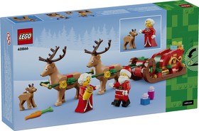 LEGO® Seasonal 40866 - A Mikulás ünnepi szánkózós kalandjai