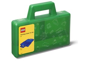 Lego tároló doboz - Zöld