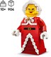 LEGO® Seasonal 40875 - Nagy méretű Mikulásné minifigura