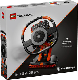 LEGO® Technic 40894 - Koenigsegg Sadair's Spear kormány
